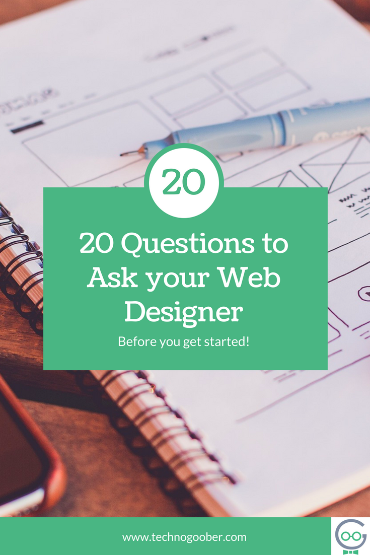 20 Questions to Ask your Web Designer